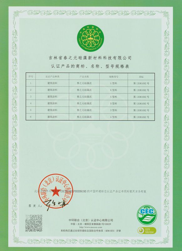 中国环境标志产品认证（十环认证）2